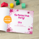Pink Party Personalized Children's Book