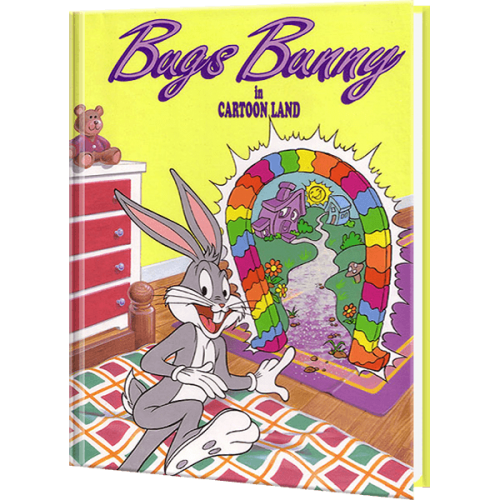 Bugs Bunny in Cartoon Land Personalized Book