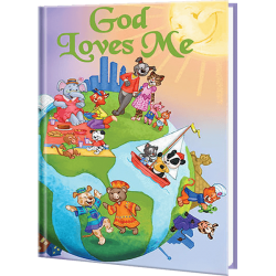 God Loves Me Personalized Children's Book