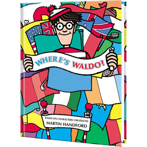 Personalized Where's Waldo Children's Book