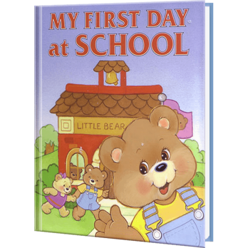 My First Day at School Personalized Children's Book