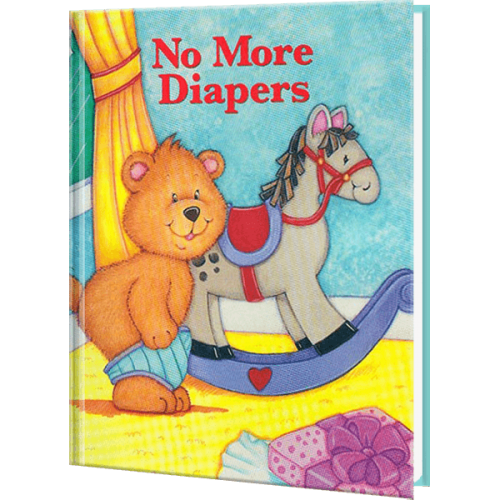 No More Diapers Personalized Baby Book