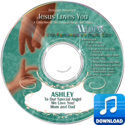 Jesus Loves You Personalized Children's Digital Music MP3