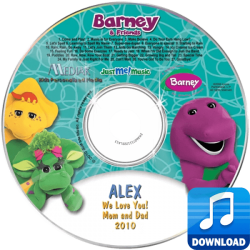 Barney and Friends Personalized Children's Music MP3 Download