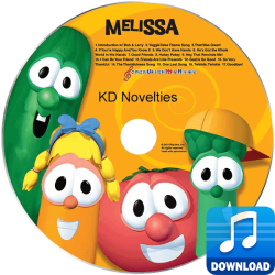 VeggieTales Sing-A-Long Personalized Children's Music MP3