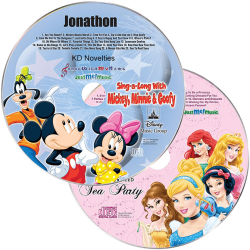 Disney's Princesses and Mickey Personalized Music