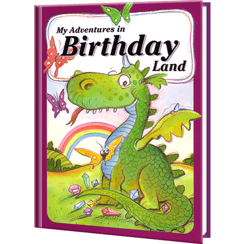 My Adventures in Birthday Land Personalized Children's Book