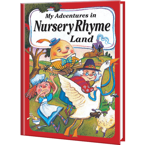 My Adventures in Nursery Rhyme Land Personalized Book