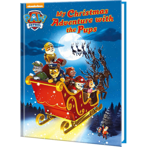 My Christmas Adventure with the PAW Patrol Pups Personalized Book