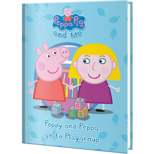 Peppa Pig and Your Child Go To School Personalized Book