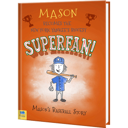 Baseball Superfan Personalized Sports Book