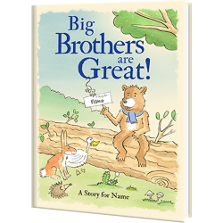 Big Brothers are Great Personalized Book