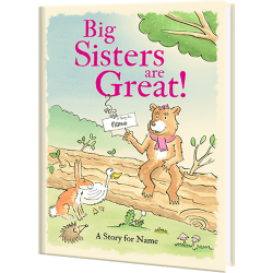 Big Sisters are Great Personalized Book