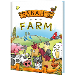 My Day at the Farm Personalized Children's Book