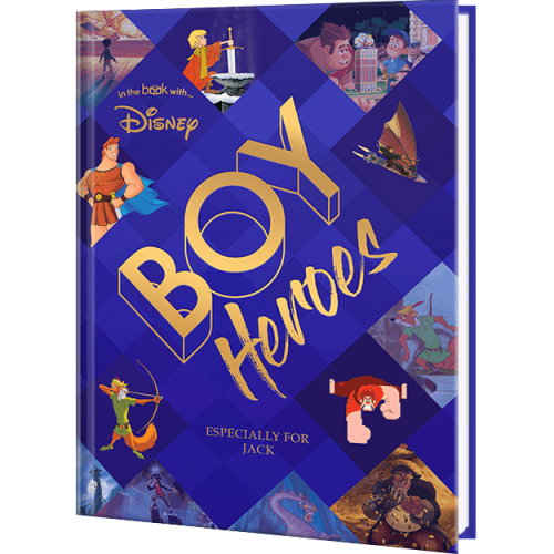 Personalized Disney Heroes for Boys Collection Book