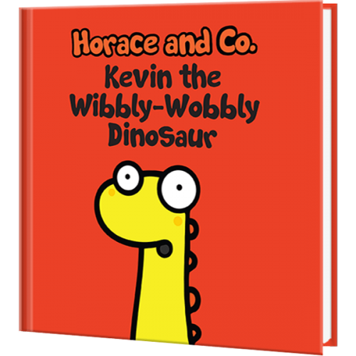 Flossy and Jim The Wibbly-Wobbly Dinosaur Personalized Children's Book