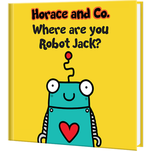 Flossy and Jim Where are you Robot Personalized Children's Book