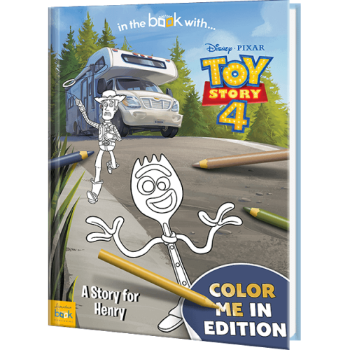 Disney's Toy Story 4 Personalized Children's Coloring Book