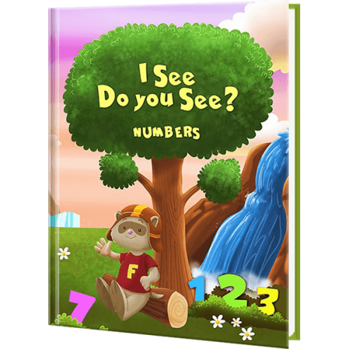 I See Do You See - Personalized Numbers Book