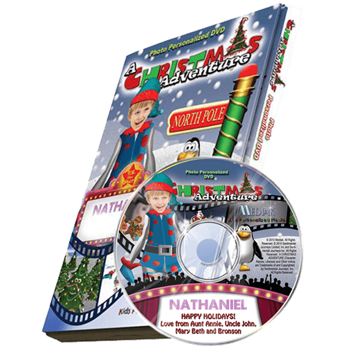 My Christmas Adventure Personalized Kid's Photo DVD