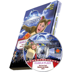 My Dream Book Kid's Photo Personalized DVD