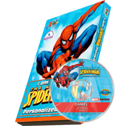 Spider-man Kid's Photo Personalized DVD