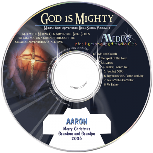 Kids Personalized Religious Music CD