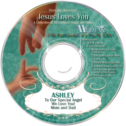 Jesus Loves You Personalized Children's Music CD