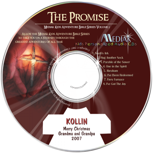 The Promise Personalized Children's Music CD