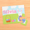 Bunny Basket Personalized Puzzle