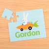 Carrot Car Personalized Puzzle