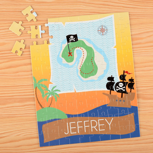 Pirate Personalized Children's Jigsaw Puzzle
