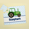 Green Truck Personalized Puzzle