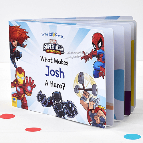 Marvel Heroes Personalized Board Books for Toddlers