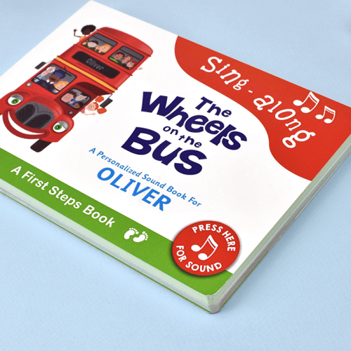 Wheels on the Bus Audio Board Book for Toddlers