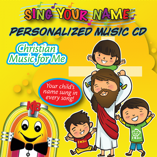 Personalized Kids Christian Music CD